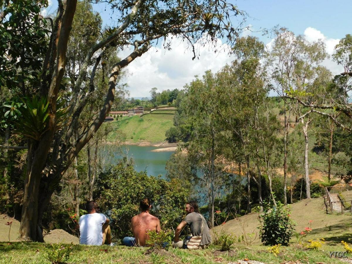 Bacoa Hostel Guatapé Exterior foto