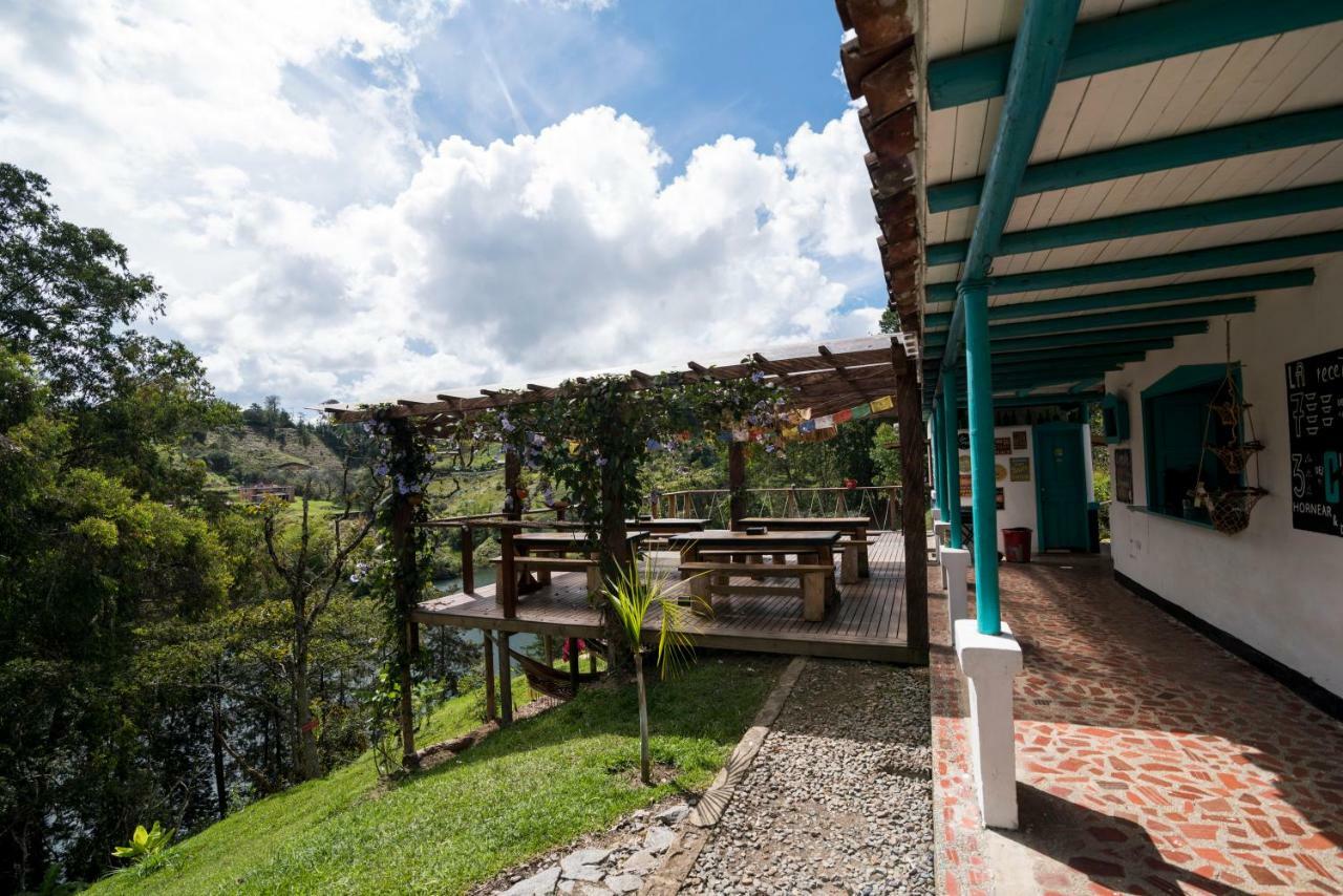 Bacoa Hostel Guatapé Exterior foto